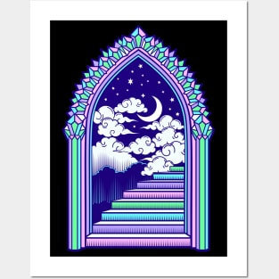 Rainbow Portal Posters and Art